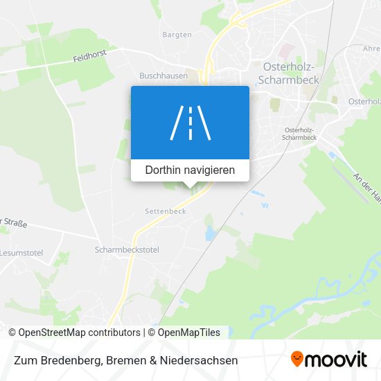 Zum Bredenberg Karte