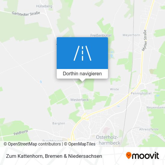 Zum Kattenhorn Karte