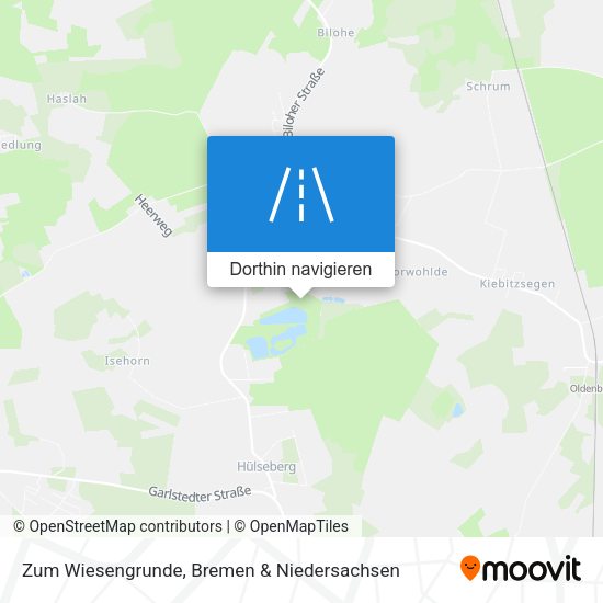 Zum Wiesengrunde Karte