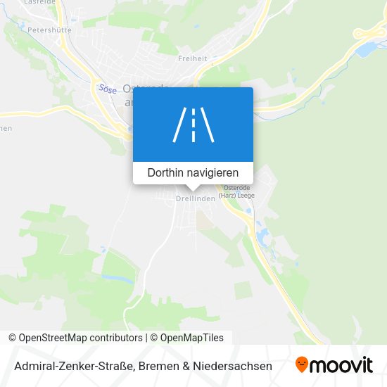 Admiral-Zenker-Straße Karte