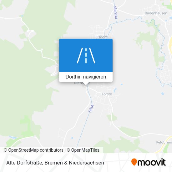 Alte Dorfstraße Karte