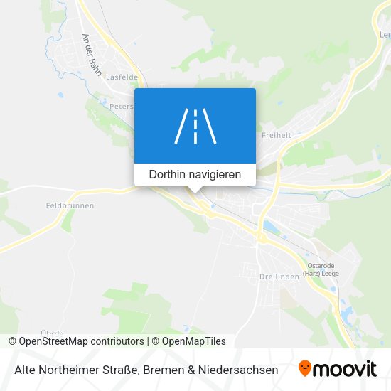 Alte Northeimer Straße Karte