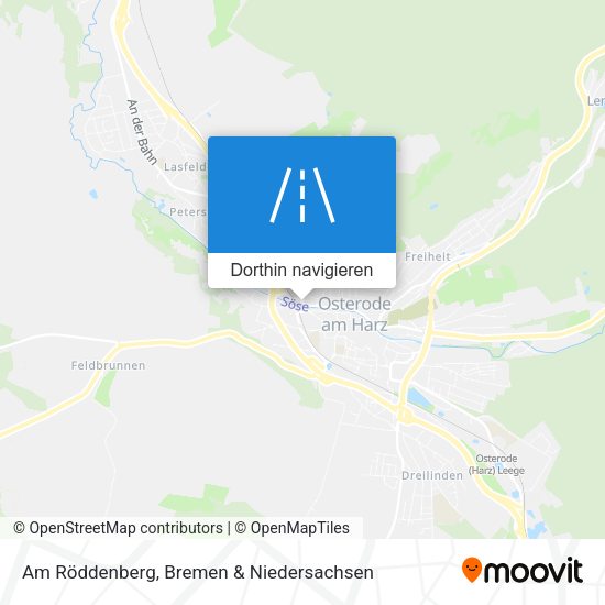 Am Röddenberg Karte
