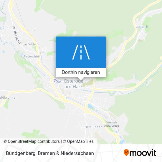 Bündgenberg Karte