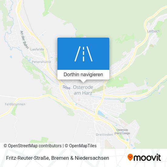 Fritz-Reuter-Straße Karte