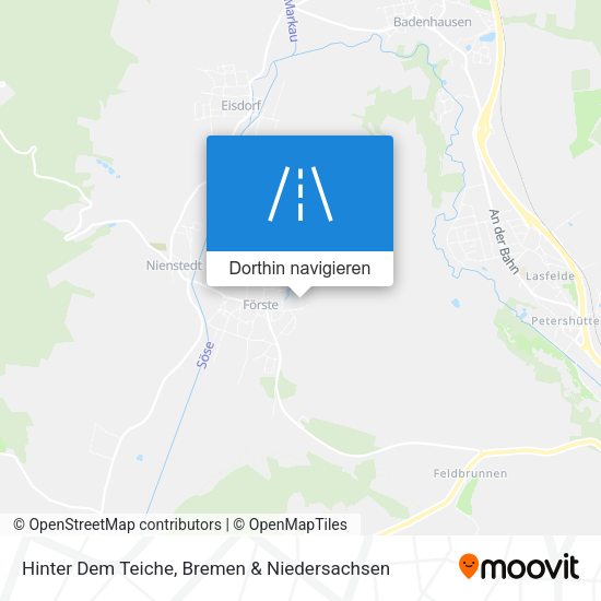 Hinter Dem Teiche Karte