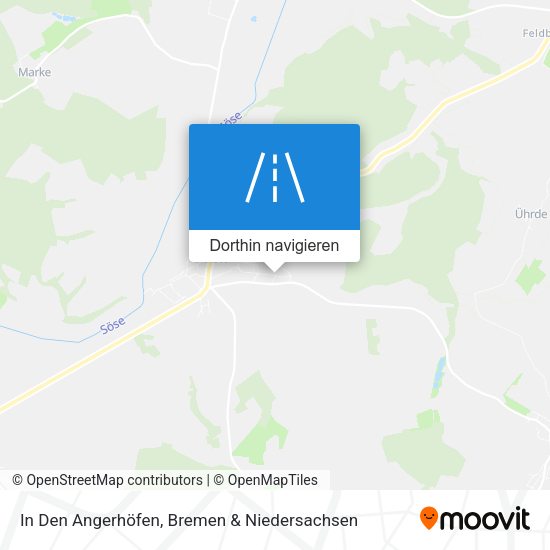 In Den Angerhöfen Karte