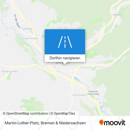 Martin-Luther-Platz Karte