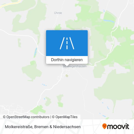 Molkereistraße Karte