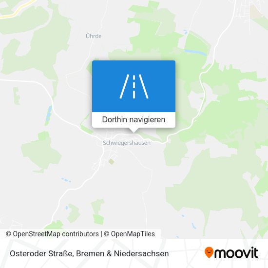 Osteroder Straße Karte