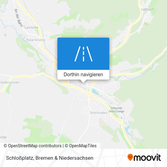 Schloßplatz Karte