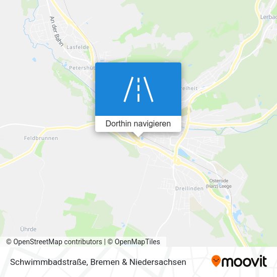 Schwimmbadstraße Karte