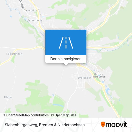 Siebenbürgenweg Karte