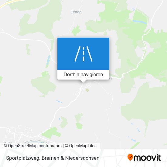 Sportplatzweg Karte