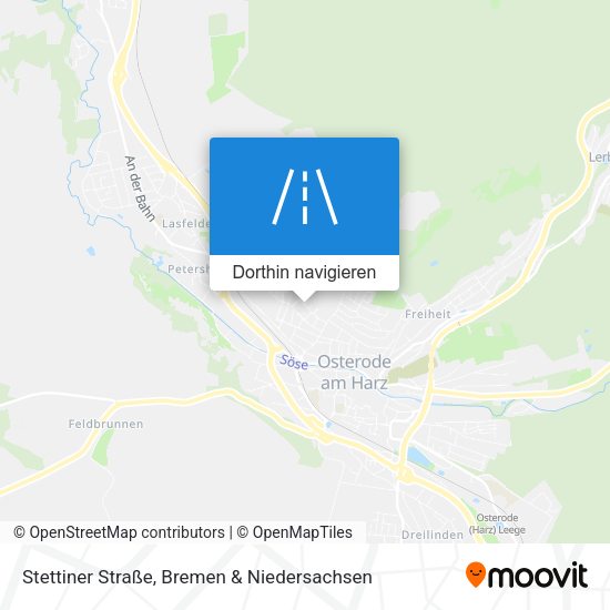 Stettiner Straße Karte