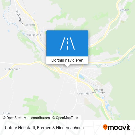 Untere Neustadt Karte