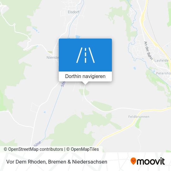 Vor Dem Rhoden Karte