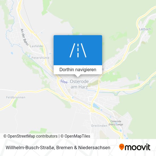 Willhelm-Busch-Straße Karte