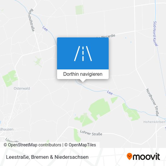 Leestraße Karte