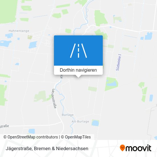 Jägerstraße Karte