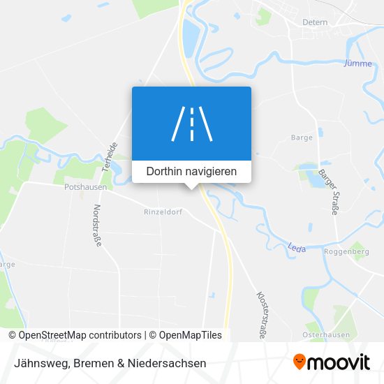 Jähnsweg Karte