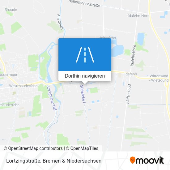 Lortzingstraße Karte