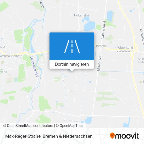 Max-Reger-Straße Karte