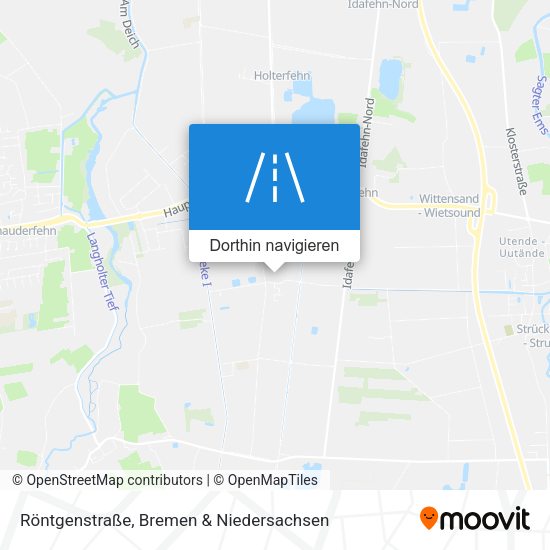 Röntgenstraße Karte