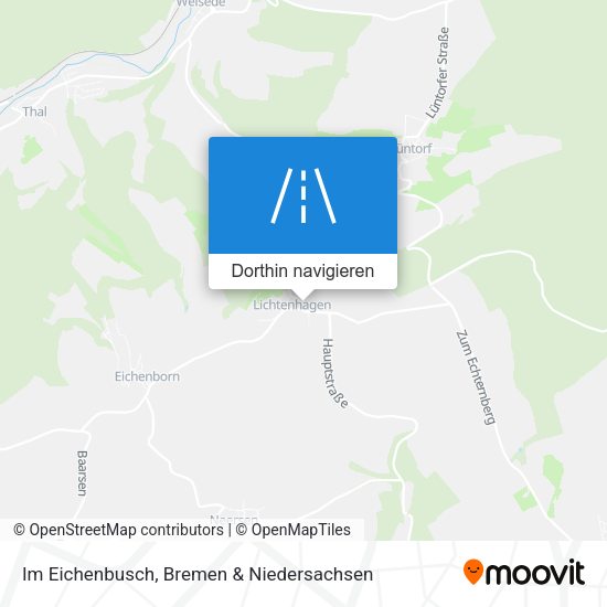 Im Eichenbusch Karte