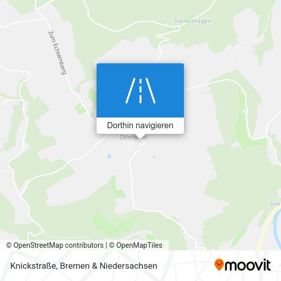 Knickstraße Karte