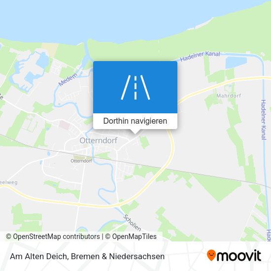 Am Alten Deich Karte