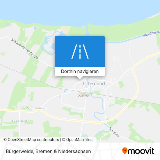 Bürgerweide Karte