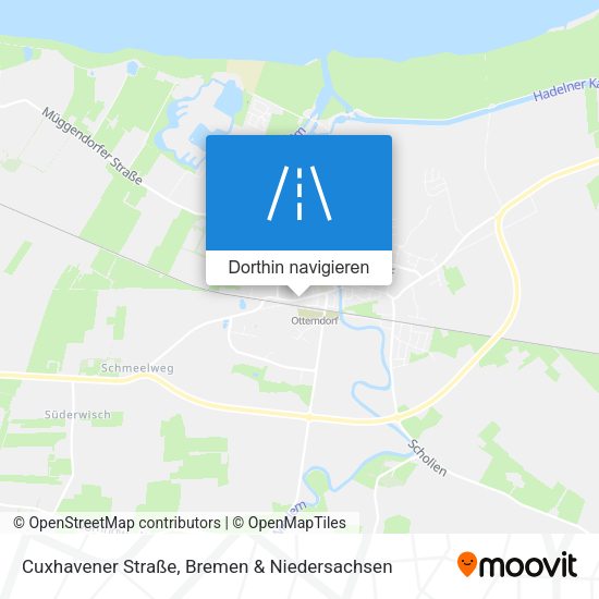 Cuxhavener Straße Karte