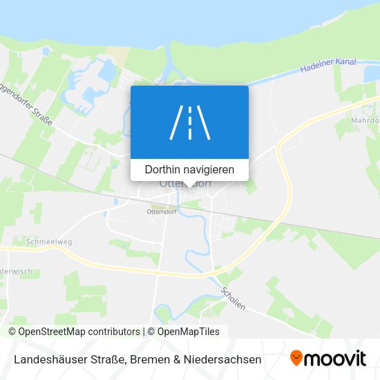 Landeshäuser Straße Karte