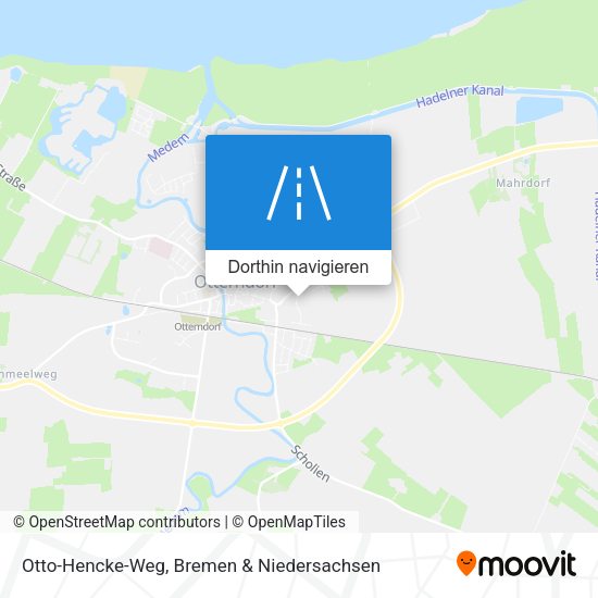 Otto-Hencke-Weg Karte
