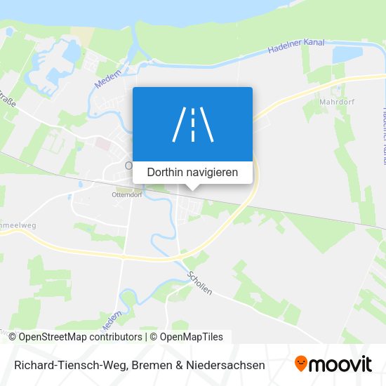 Richard-Tiensch-Weg Karte