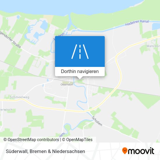 Süderwall Karte