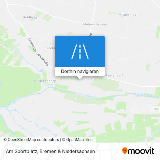 Am Sportplatz Karte