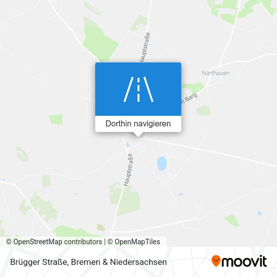 Brügger Straße Karte