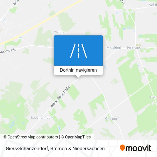 Giers-Schanzendorf Karte