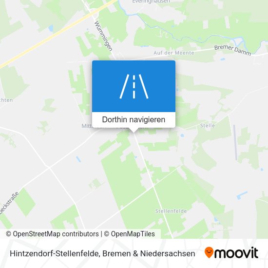 Hintzendorf-Stellenfelde Karte