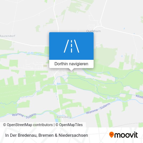 In Der Bredenau Karte