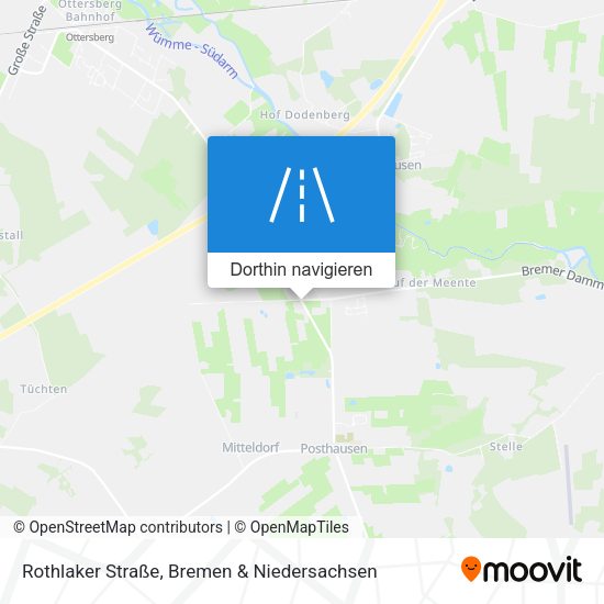 Rothlaker Straße Karte