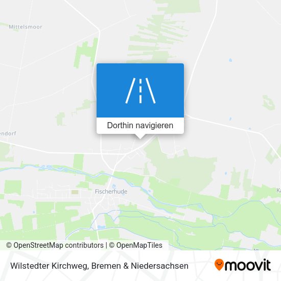 Wilstedter Kirchweg Karte
