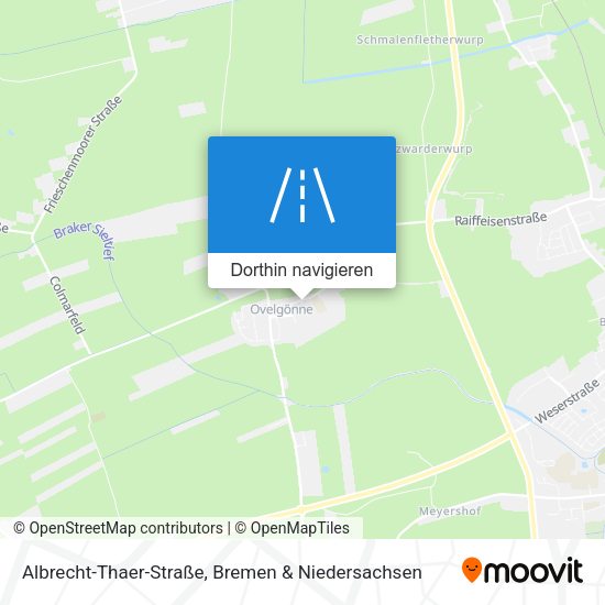 Albrecht-Thaer-Straße Karte