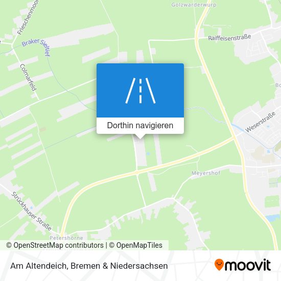 Am Altendeich Karte