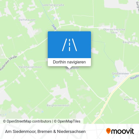 Am Siedenmoor Karte