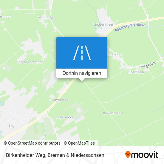 Birkenheider Weg Karte
