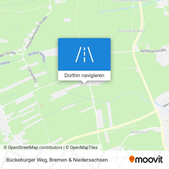 Bückeburger Weg Karte