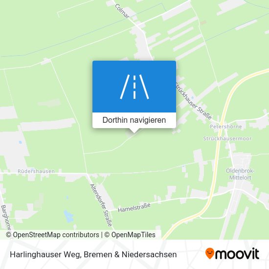 Harlinghauser Weg Karte